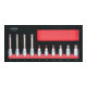 KS Tools SCS Bit-Stecknuss-Satz, XZN, 10-teilig in 1/3 Systemeinlage-1