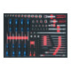 KS Tools SCS CHROMEplus 1/4"+3/8"+1/2" Module de douilles, 75 pcs., modules système 1/1-1