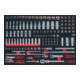 KS Tools SCS CHROMEplus 1/4" + 3/8" dopsleutelset, 136 stuks in 1/1 systeembak-1