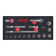 KS Tools SCS CHROMEplus 3/8" dopsleutelset, 17-delig in 1/3 systeem insteek-1