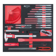 KS Tools SCS Module de burins et d'outils de mesure, 21 pcs., modules système 2/3-1