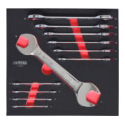 KS Tools SCS Module de clés à fourche 6-41mm, 11 pcs., modules système 2/3-3