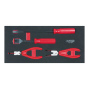 KS Tools SCS Module de grattoirs et de pinces, 4 pcs., modules système 1/3-1