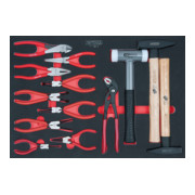 KS Tools SCS Module de marteaux et de pinces, 13 pcs., modules système 1/1-1