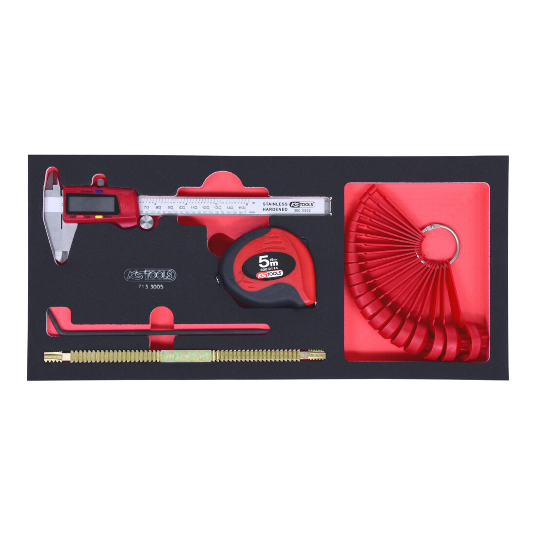 KS Tools SCS Module de mesure, 5 pcs., modules système 1/3