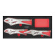 KS Tools SCS Module de pinces-étaux automatiques, 3 pcs., modules système 1/3-1