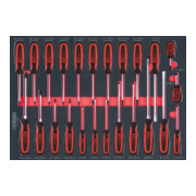 KS Tools SCS Module de tournevis ERGOTORQUEplus, 24 pcs., modules système 1/1-1