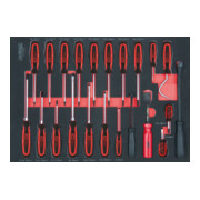 KS Tools SCS Module de tournevis et crochets, 22 pcs., modules système 1/3-1