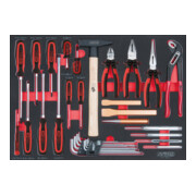 KS Tools SCS Module de tournevis et de pinces, 33 pcs., modules système 1/1-1