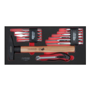 KS Tools SCS pons en hamerset, 13 stuks in 1/3 systeembak-1
