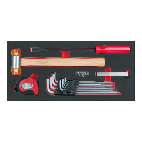KS Tools SCS Universal-Werkzeug-Satz, 14-teilig in 1/3 Systemeinlage