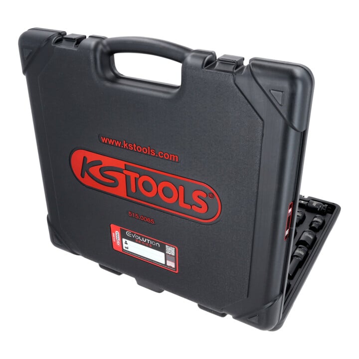 KS Tools Sechskant-Kraft-Stecknuss-Satz 1/2 Zoll, 40-tlg.
