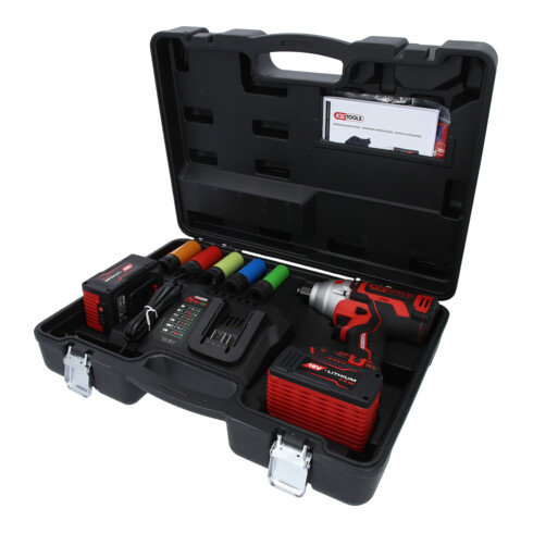 KS Tools Serie di avvitatori a percussione a batterie brushless eMONSTER 1/2", 9pz.