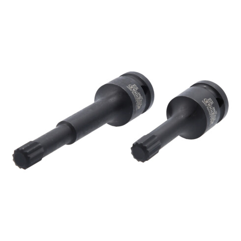 KS Tools Serie di bussole 1/2" per avvitatori ad impulsi per viti XZN, 2pz.