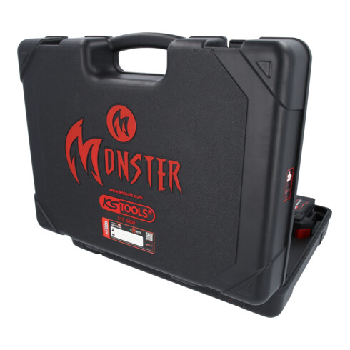 KS Tools Serie di smerigliatrici ad angolo a batterie brushless eMONSTER, 4pz.