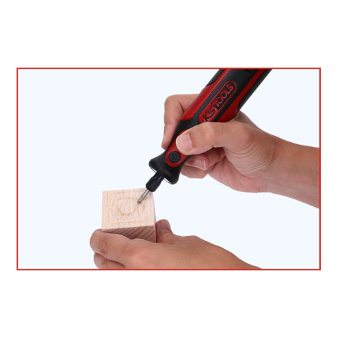 KS Tools Serie di utensili multifunzione a batteria con 50 accessori eMONSTER