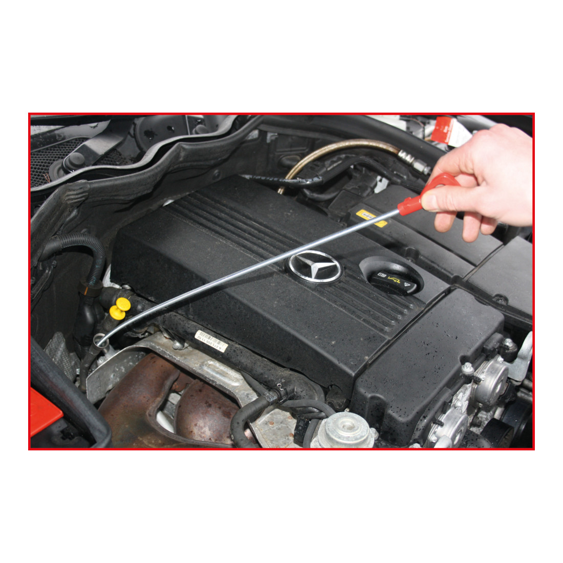 KS Tools Set aste controllo olio Mercedes, 4pz.