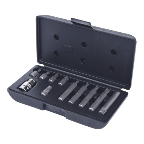 KS Tools Set bit CLASSIC 10mm, 11pz., multidente