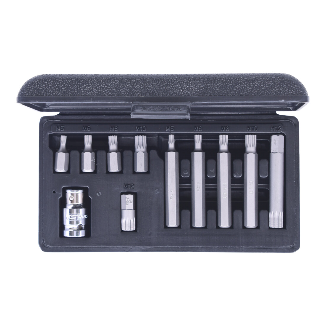 KS Tools Set bit CLASSIC 10mm, 11pz., multidente