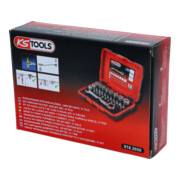 KS Tools Set bit e chiavi a bussola passanti 1/4" + 11mm, 31pz.-2