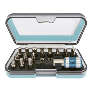 KS Tools Set Bit EDELSTAHL 1/4", Inox, 18pz.