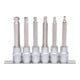 KS Tools Set bussole 1/2" per bit a esagono incassato, 6pz.-1