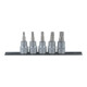 KS Tools Set bussole 3/8" per bit XZN, 5pz., M4-M10-1