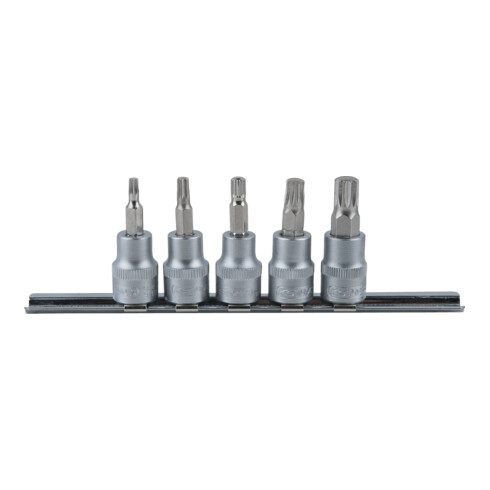 KS Tools Set bussole 3/8" per bit XZN, 5pz., M4-M10