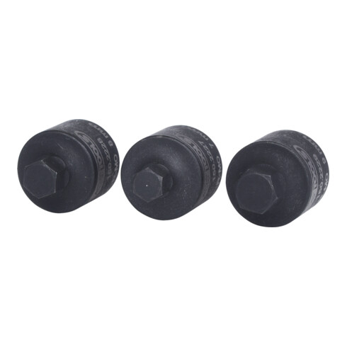 KS Tools Set bussole 3/8" per pinze freno, 3pz.