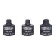 KS Tools Set bussole 3/8" per pinze freno, 3pz.-5