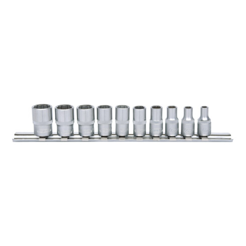 KS Tools Set bussole dodecagonali 1/4", 10pz.