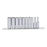 KS Tools Set bussole dodecagonali 1/4", lunghe, 10pz.-3