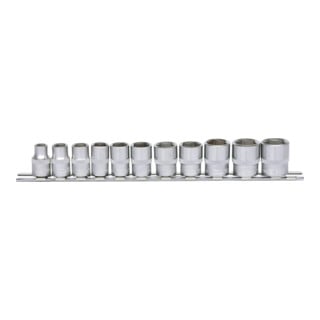 KS Tools Set bussole esagonali  CLASSIC 3/8", 11pz. 8-19mm