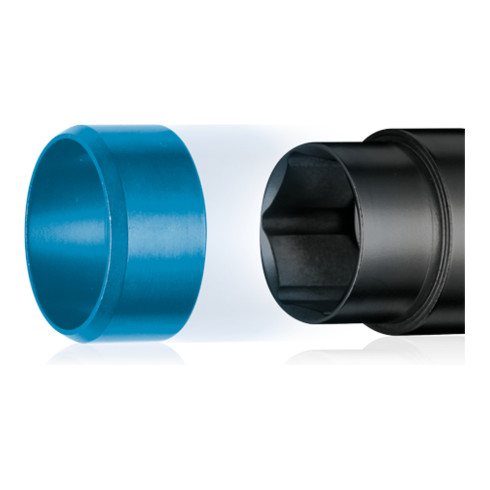 KS Tools Set bussole per avvitatori ad impulsi SLIMPOWER 1/2" per cerchi in alluminio, extra lunghe, 3pz., 17, 19, 21mm