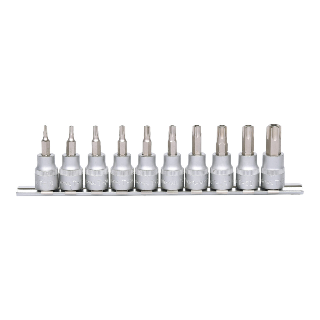 KS Tools Set bussole per bit 3/8", 10pz., TB10-TB55 con foro frontale