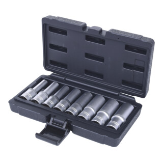 KS Tools Set bussole TX-E 1/2", lunghe, 8pz., E10-E24