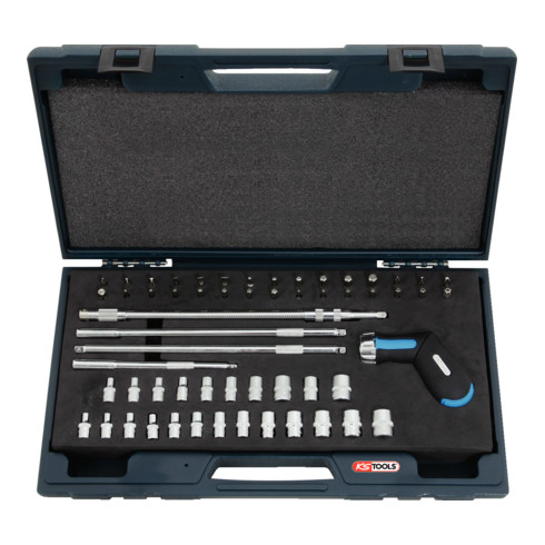 KS Tools Set cacciaviti a cricco GEARplus 1/4", 58pz.