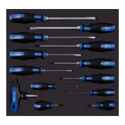 KS Tools Set cacciaviti a percussione ERGOTORQUEmax 13pz. in modulo 2/3-1