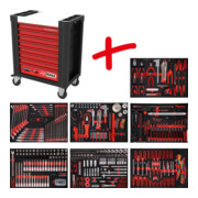 KS Tools Set carrello da officina Performanceplus P10, 397 utensili-2