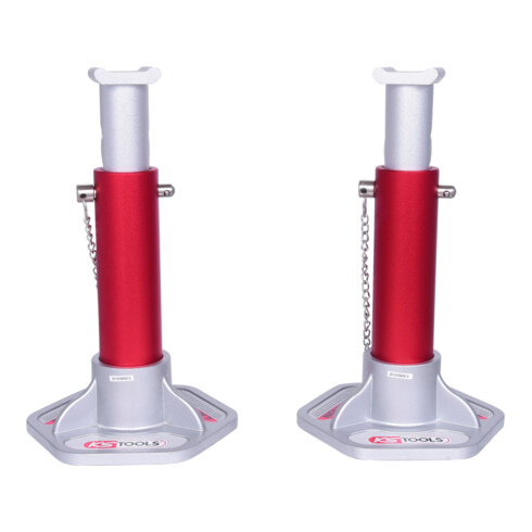 KS Tools Set cavalletti di sostegno in alluminio, 2pz.