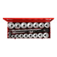 KS Tools Set chiavi a bussola 1", esagonali, 22pz.-5