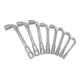 KS Tools Set chiavi a tubo doppie ULTIMATEplus, a gomito, 8pz.-1