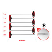 KS Tools Set chiavi angolari TX a T 6pz.