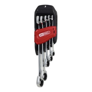 KS Tools Set chiavi combinate a cricco DUO GEARplus, 5pz.