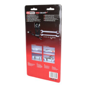 KS Tools Set chiavi combinate a cricco DUO GEARplus, 5pz.-4