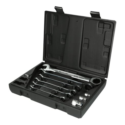 KS Tools Set chiavi combinate a cricco GEARplus, 10pz.