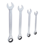 KS Tools Set chiavi combinate a cricco GEARplus, 4pz. 24-32mm