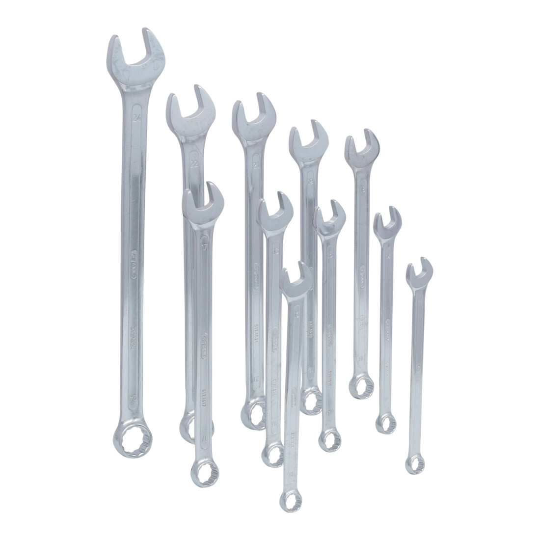KS Tools Set chiavi combinate CLASSIC, XL 11pz. 12-24mm