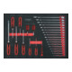 KS Tools Set chiavi combinate SCS, 27pz. in modulo 1/1-1