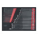 KS Tools Set chiavi combinate SCS CHROMEplus, 26pz. in modulo 1/1-1